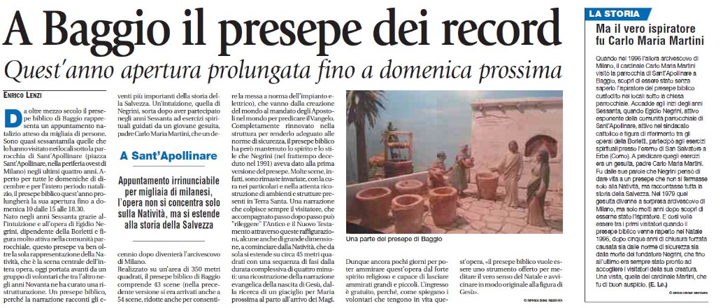 Avvenire - 6 gennaio 2016 Avvenire - 6 gennaio 2016